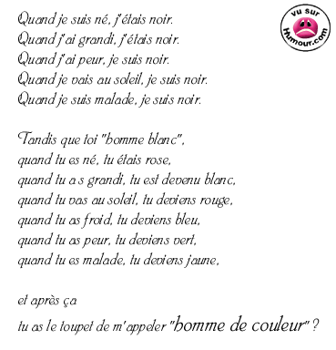 homme de couleur